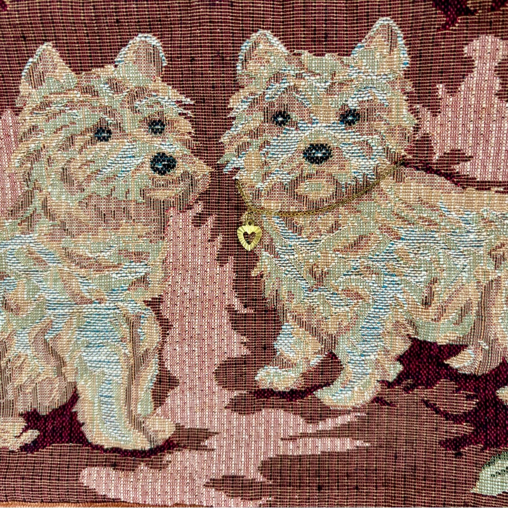 Vintage Y2K Scotty Dog Straw Wicker Bag - Picture 9 of 10